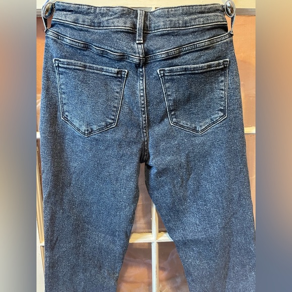 Ladies Old Navy Acid Washed Rockstar Super Skinny High Rise Jeans size 2 - Picture 5 of 7